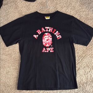 Bape Black and Pink Kids T-Shirt
